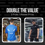 Blue Hustle x Black Power Combo