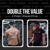 Oversized x Performance Combo – Mocha + Black