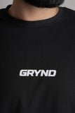GRYND All Seasons Gym T-Shirt – versatile activewear made from breathable 100% cotton, ideal for year-round gym use and fitness.