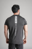 GRYND Dri-Fit Black Gym T-Shirt – lightweight, moisture-wicking activewear ideal for gym sessions, fitness routines, and summer workouts.