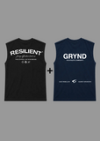 Rebellion x Resilient Muscle Tee Combo